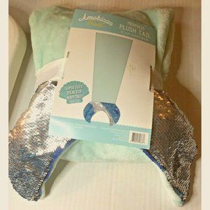 Mermaid Plush Tail American Kids 25" X 60" New Ideal For Napping   Present New